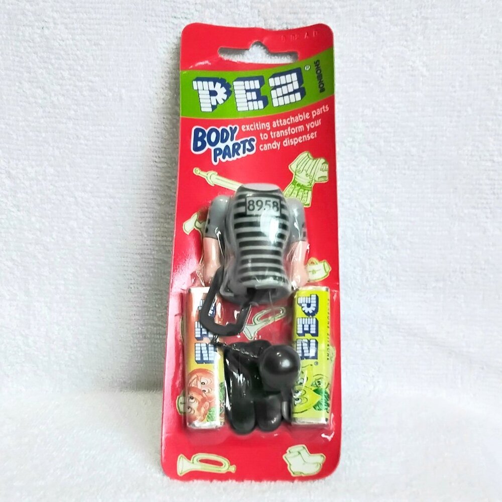 3/$25 Sealed Vintage 1996 Second Set PEZ Convict Body Parts!!